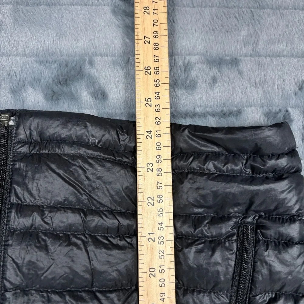 Patagonia Ultralight Down Jacket Mens Medium Black Full Zip Puffer 84755